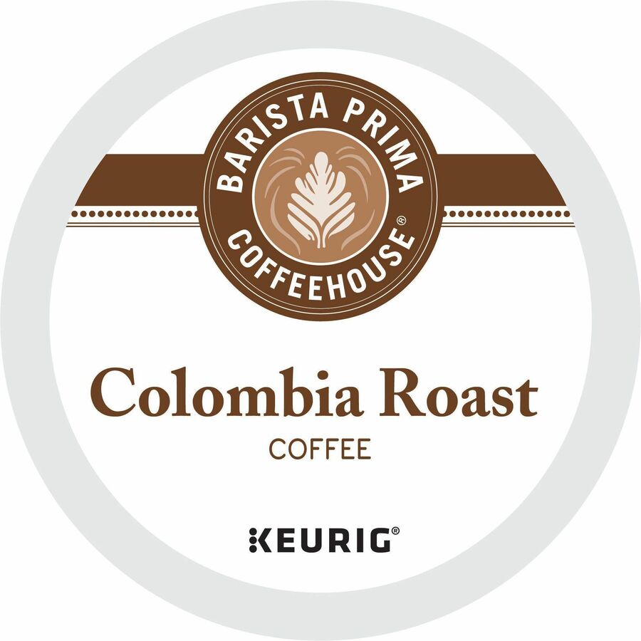 Barista Prima Coffeehouse® K-Cup Colombia Coffee - Compatible with Keurig Brewer - Regular - Bold - K-Cup - Kosher - 24 
