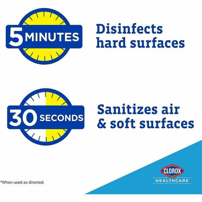 Clorox Healthcare Citrace Hospital Disinfectant and Sanitizer - For Multipurpose - 14 fl oz (0.4 quart) - Fresh Citrus S