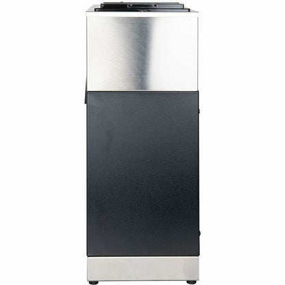 BUNN 12 Cup Pourover Coffee Brewer with 2 Warmers and Black finish - 1575 W - 1.22 gal - 12 Cup(s) - Multi-serve - Black