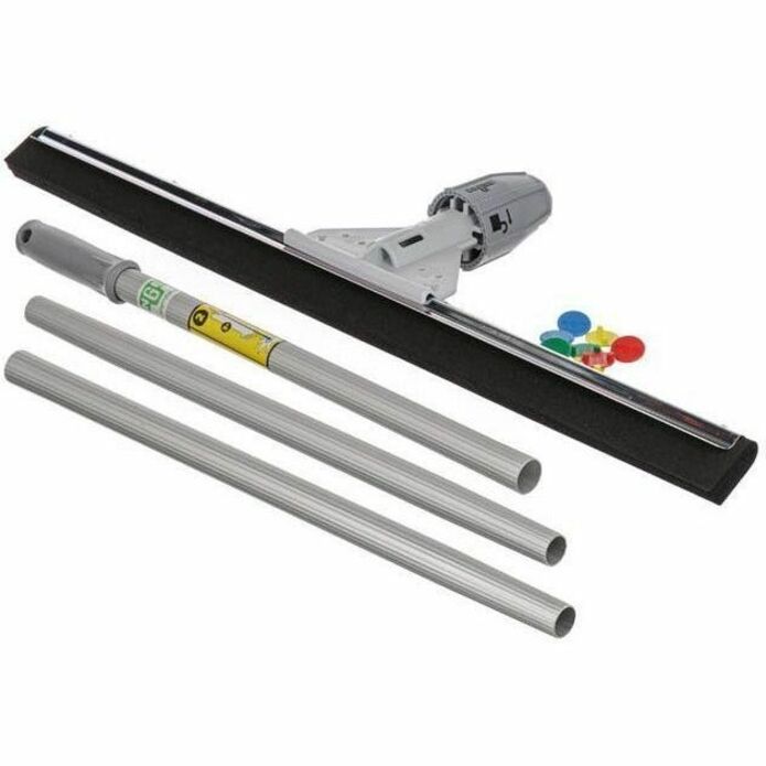 Unger SmartFit Heavy-Duty WaterWand - Foam Rubber Blade - 2.5" Height x 9.1" Width x 30" Length