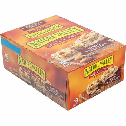 NATURE VALLEY Sweet & Salty Nut Bars - Sweet and Salty - 1.20 oz - 16 / Box