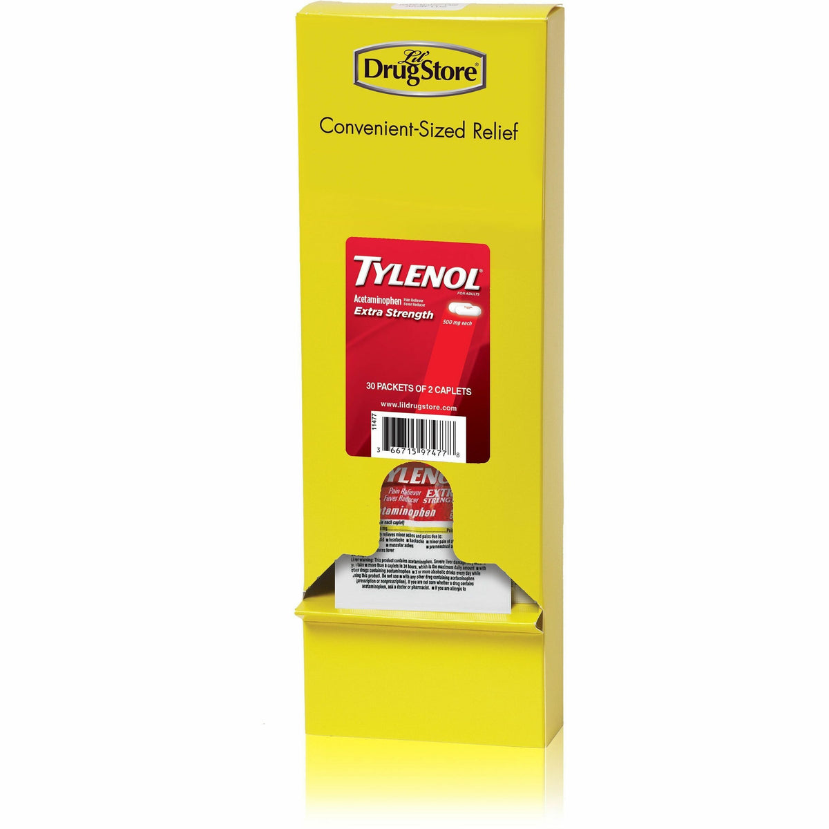 Tylenol Extra-Strength Capsules - 30 / Box