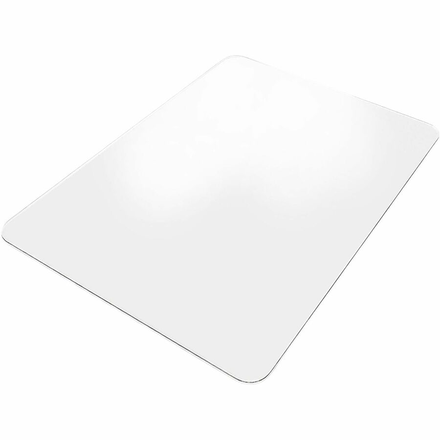 Lorell Rectangular Non-Studded Chair Mat for Hard Floors - 36" x 48" - Tile Floor, Vinyl Floor, Hardwood Floor - 1 Each