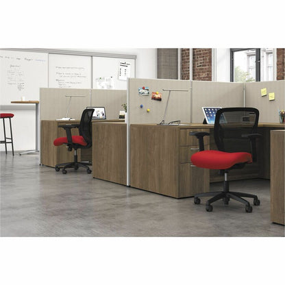 HON Verse HBV-P6072 Panel - 72" Width x 60" Height - Easy to Use, Upholstered, Durable, Leveling Glide, Glide - Metal, P
