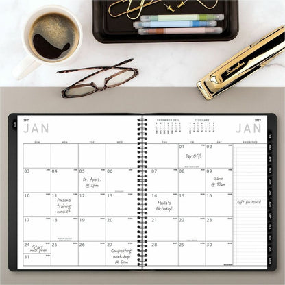At-A-Glance Contemporary Planner - Large - Julian Dates - Monthly - 1 Year - January 2027 to December 2027 - 1 Month Dou