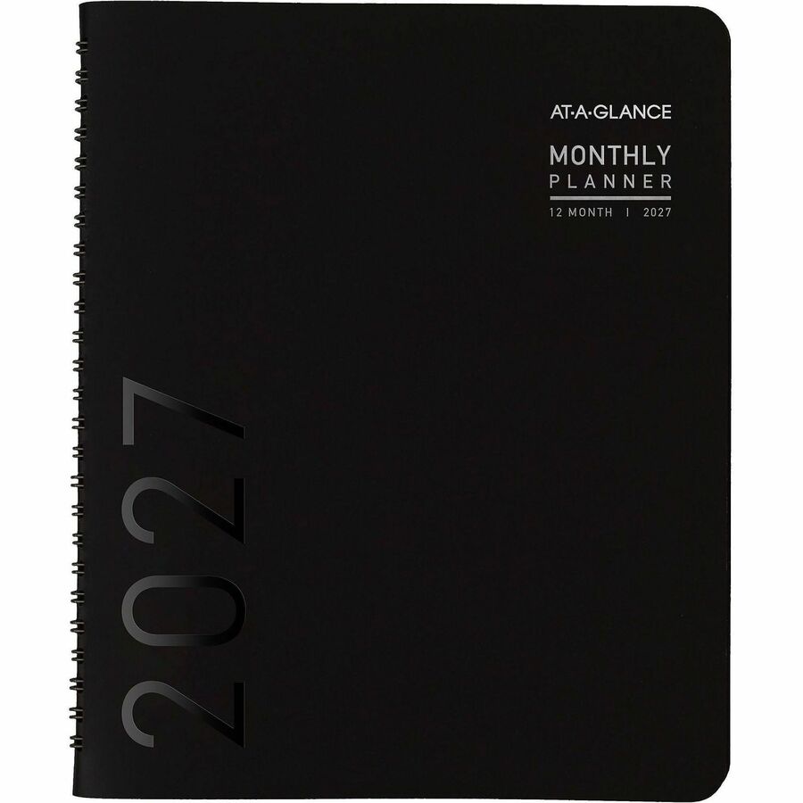 At-A-Glance Contemporary Planner - Julian Dates - Monthly - 1 Year - January 2027 to December 2027 - 1 Month Double Page