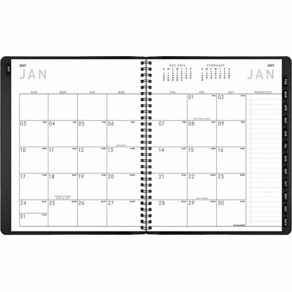 At-A-Glance Contemporary Planner - Julian Dates - Monthly - 1 Year - January 2027 to December 2027 - 1 Month Double Page