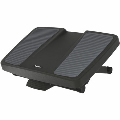 Fellowes Ultimate Foot Support - 25° Tilt - Black, Gray - 1 Each