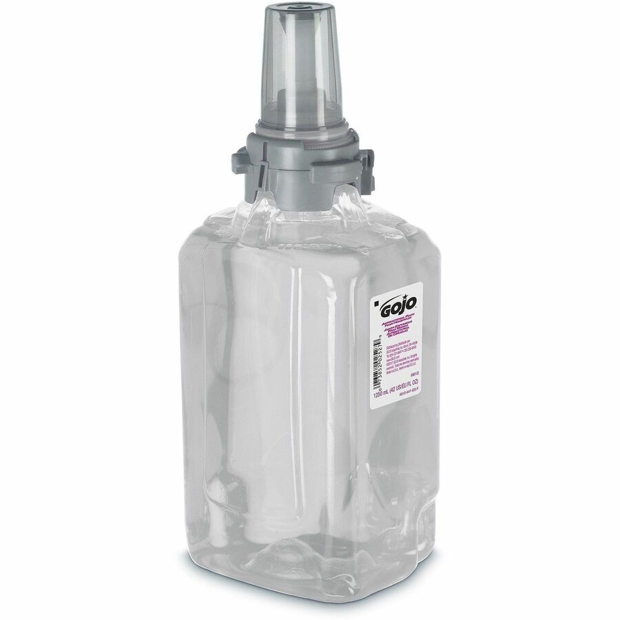 Gojo® Antibacterial Handwash ADX-12 Dispenser Refill - Plum Scent - 1.32 quart - Push Pump Dispenser - Bacteria Remover 