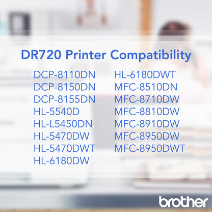 Brother DR72 Laser Printer Drum - Laser Print Technology - 30000 - 1 Each
