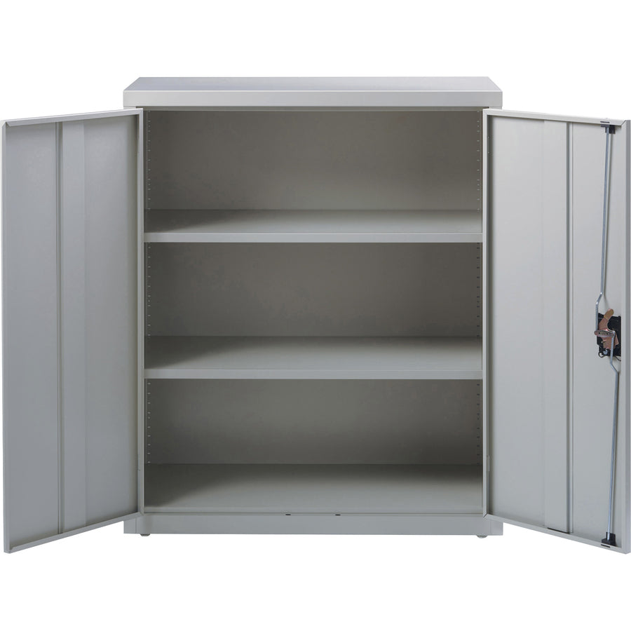 Lorell Fortress Series Storage Cabinet - 36" Width x 18" Depth x 42" Height - 3 x Shelf(ves) - 1 Each