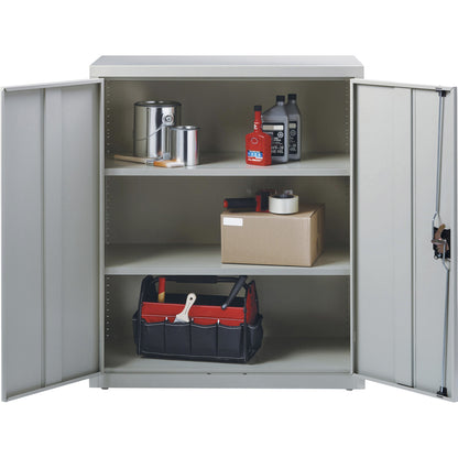 Lorell Fortress Series Storage Cabinet - 36" Width x 18" Depth x 42" Height - 3 x Shelf(ves) - 1 Each