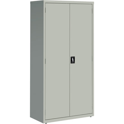 Lorell Fortress Series Storage Cabinet - 36" Width x 18" Depth x 72" Height - 5 x Shelf(ves) - Recessed Locking Handle, 