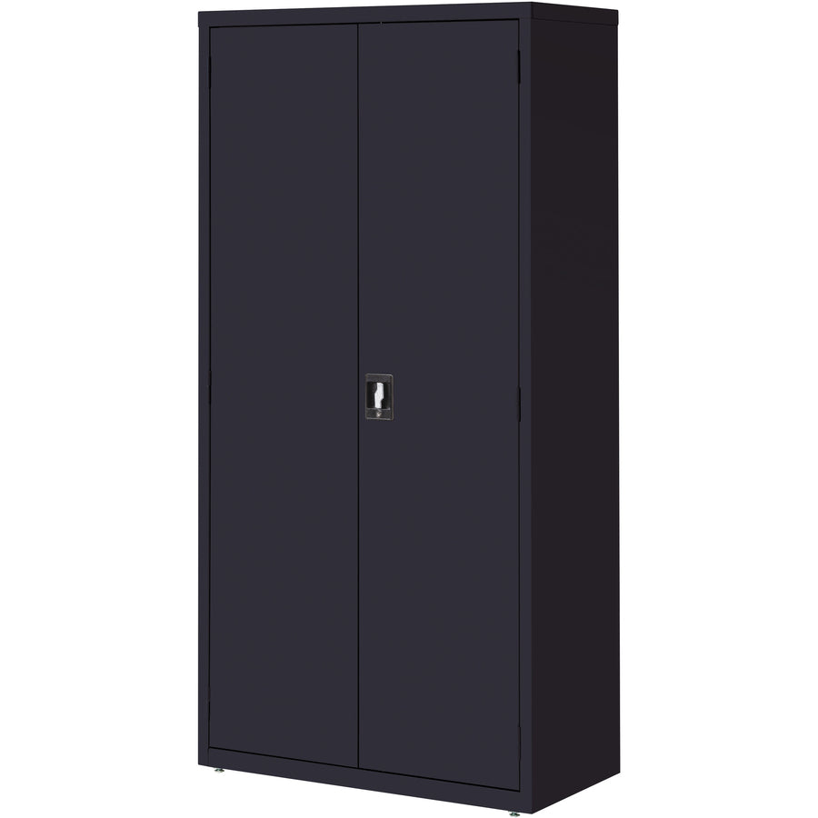 Lorell Fortress Series Storage Cabinet - 36" Width x 18" Depth x 72" Height - 5 x Shelf(ves) - Recessed Locking Handle, 