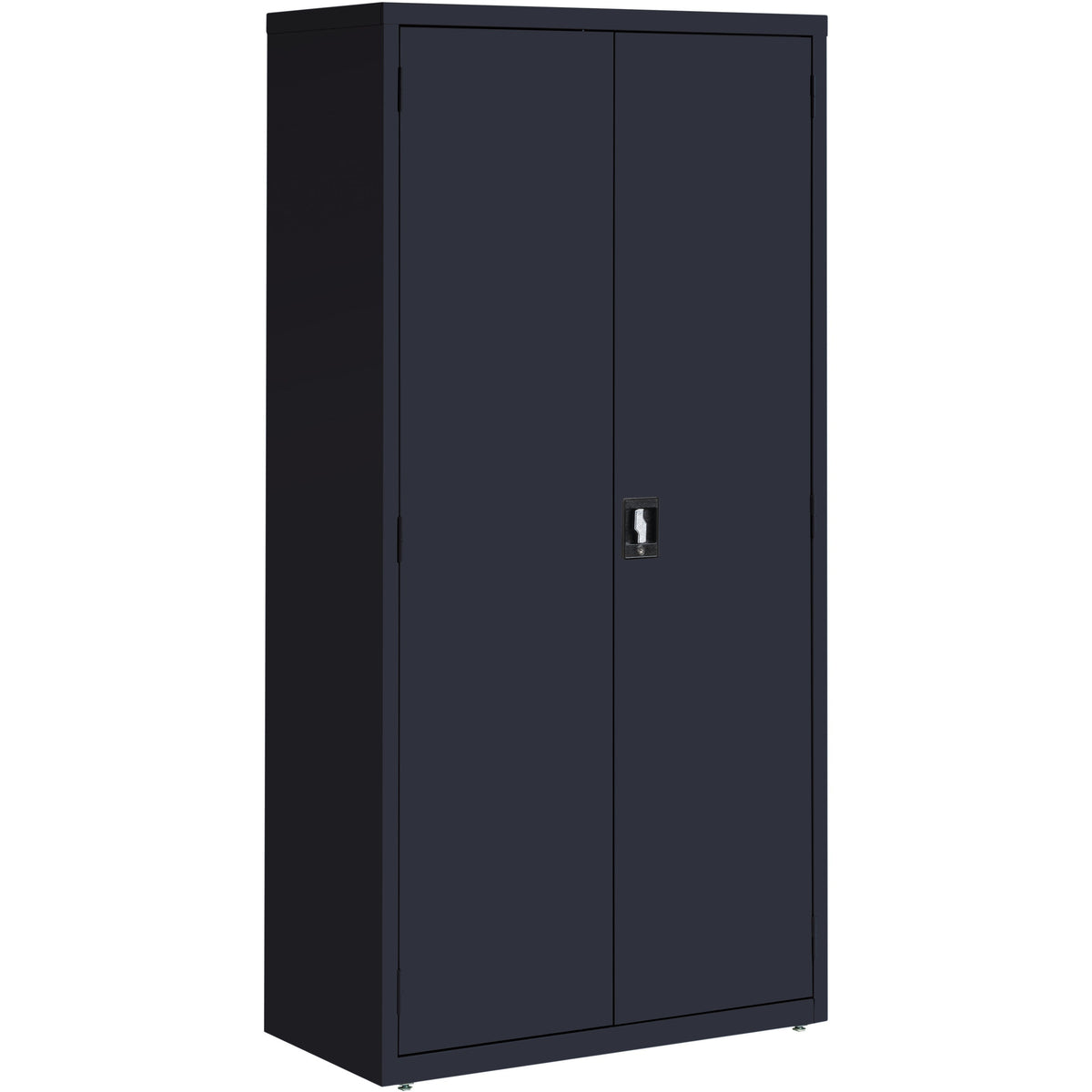 Lorell Fortress Series Storage Cabinet - 36" Width x 18" Depth x 72" Height - 5 x Shelf(ves) - Recessed Locking Handle, 