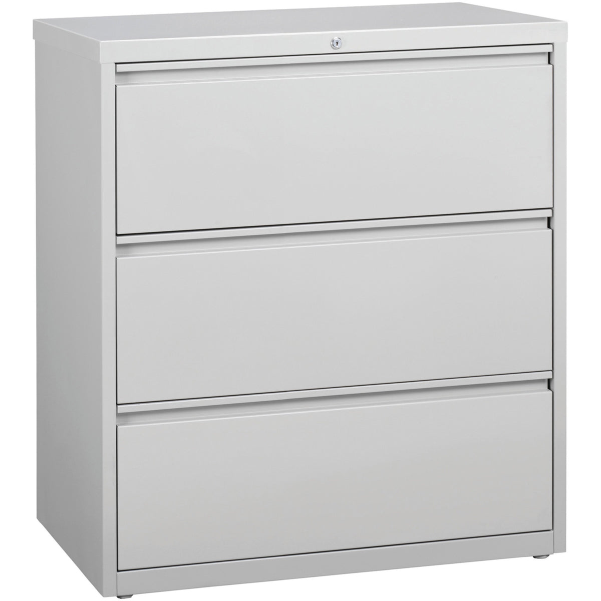 Lorell Fortress Series Lateral File - 36" Width x 18.6" Depth x 40.3" Height - 3 x Drawer(s) for File - Letter, Legal, A