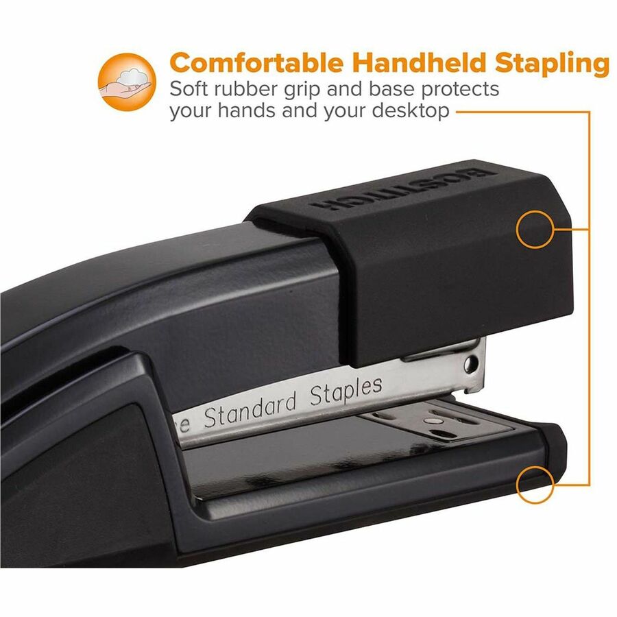Bostitch Epic Antimicrobial Office Stapler - Staples Upto 25 Sheet - Holds Upto 210 Staple - Full Strip - Staple Size: 0