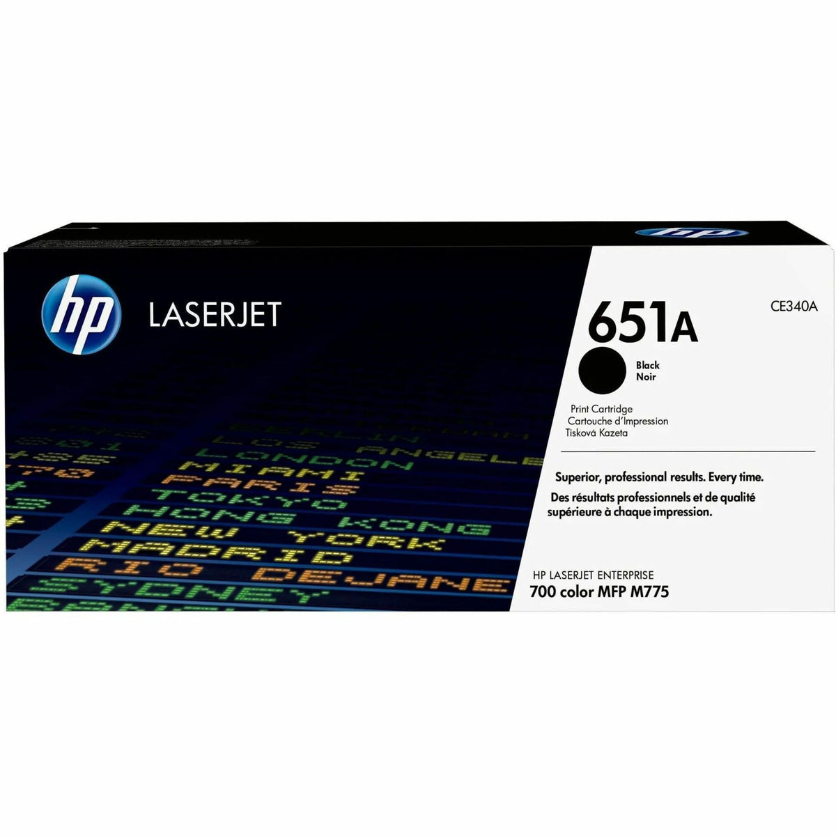 HP 651A Original Laser Toner Cartridge - Single Pack - Black - 1 Each - 13500 Pages