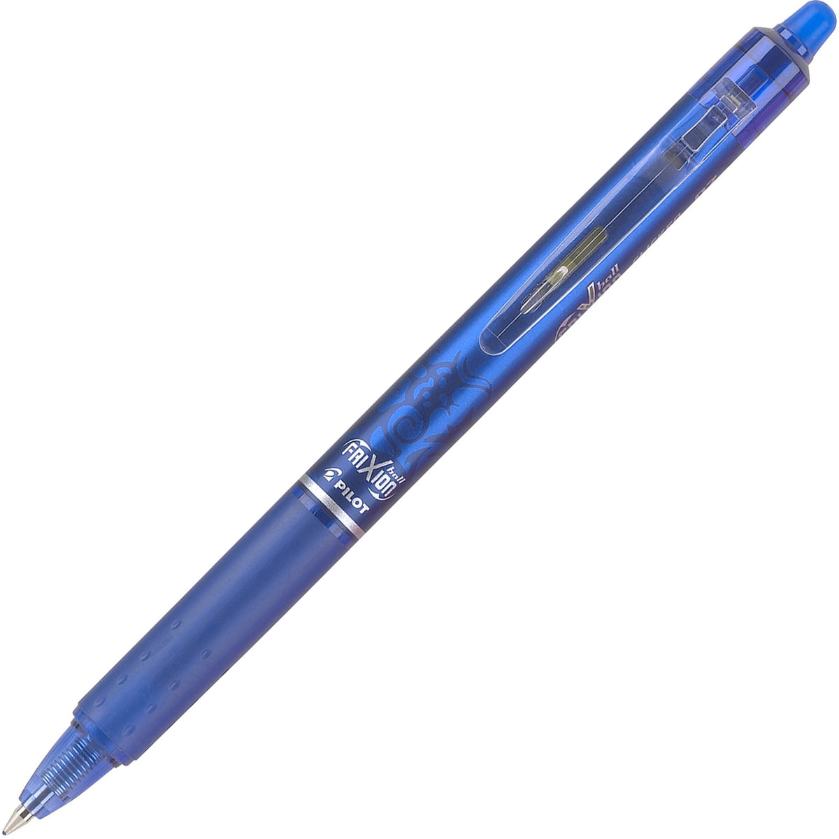 FriXion Gel Pens - Fine 0.7mm Point Size - Retractable - Blue Gel-based Ink - 12 / Dozen