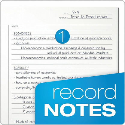 TOPS FocusNotes Legal Pad - Legal - 50 Sheets - Double Stitched - 16 lb Basis Weight - Legal - 8 1/2" x 11 3/4" Sheet Si