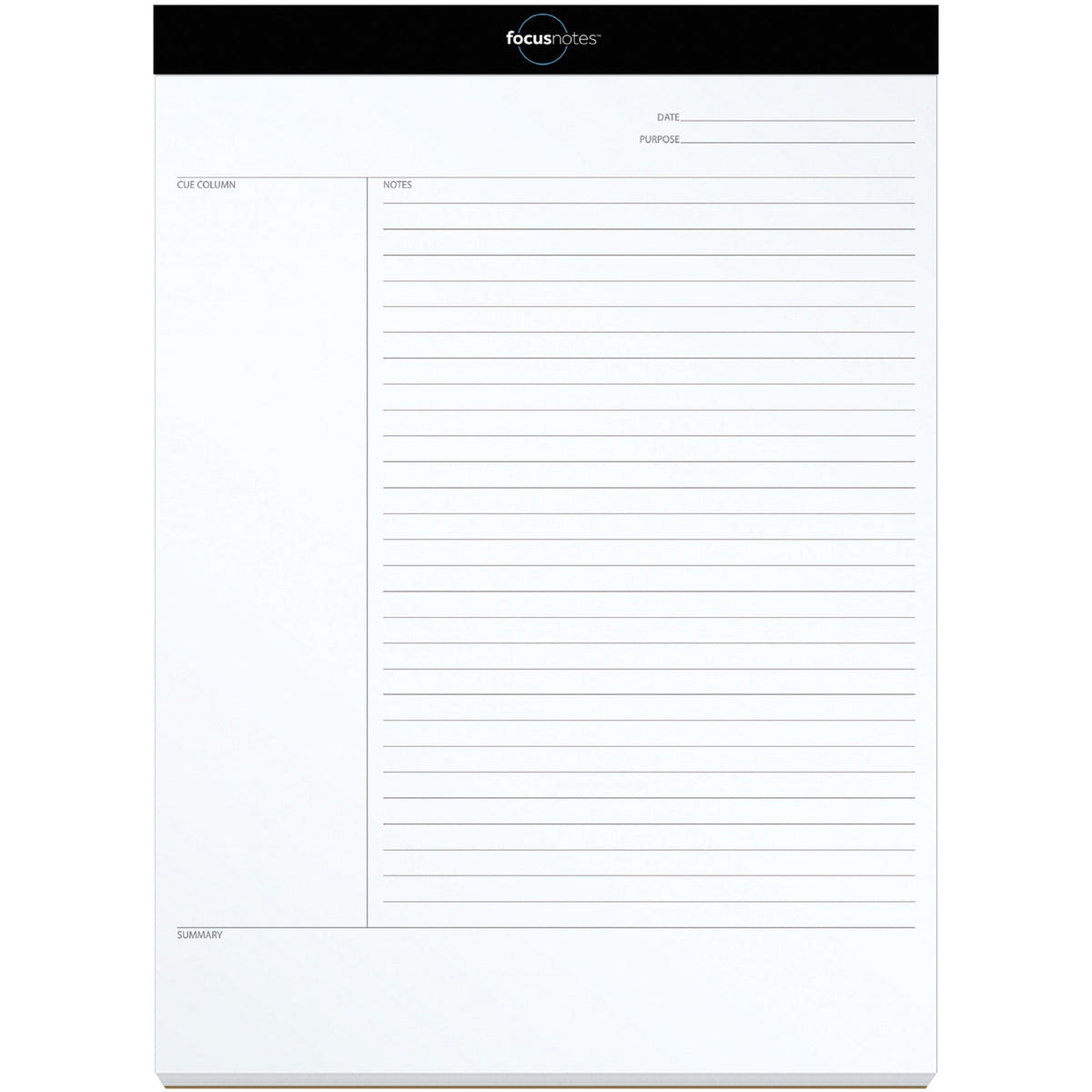 TOPS FocusNotes Legal Pad - Legal - 50 Sheets - Double Stitched - 16 lb Basis Weight - Legal - 8 1/2" x 11 3/4" Sheet Si