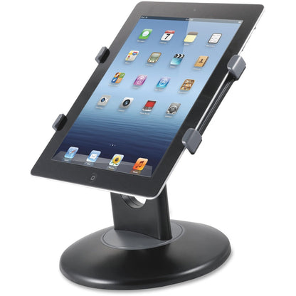 Kantek Adjustable Tablet Stand with Swivel Base - Horizontal, Vertical - 7.5" Height x 7.5" Width x 2.5" Depth - ABS Pla