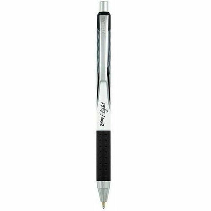 Zebra Z-Grip Flight Retractable Pens - 1.2 mm Bold Pen Point - Retractable - Black Ink - 12 / Dozen
