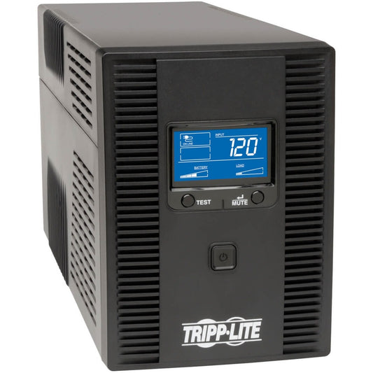 Tripp Lite series OmniSmart OMNI1500LCDT 1500VA Tower UPS - Tower - 8 Hour Recharge - 110 V AC Input - 120 V AC Output -