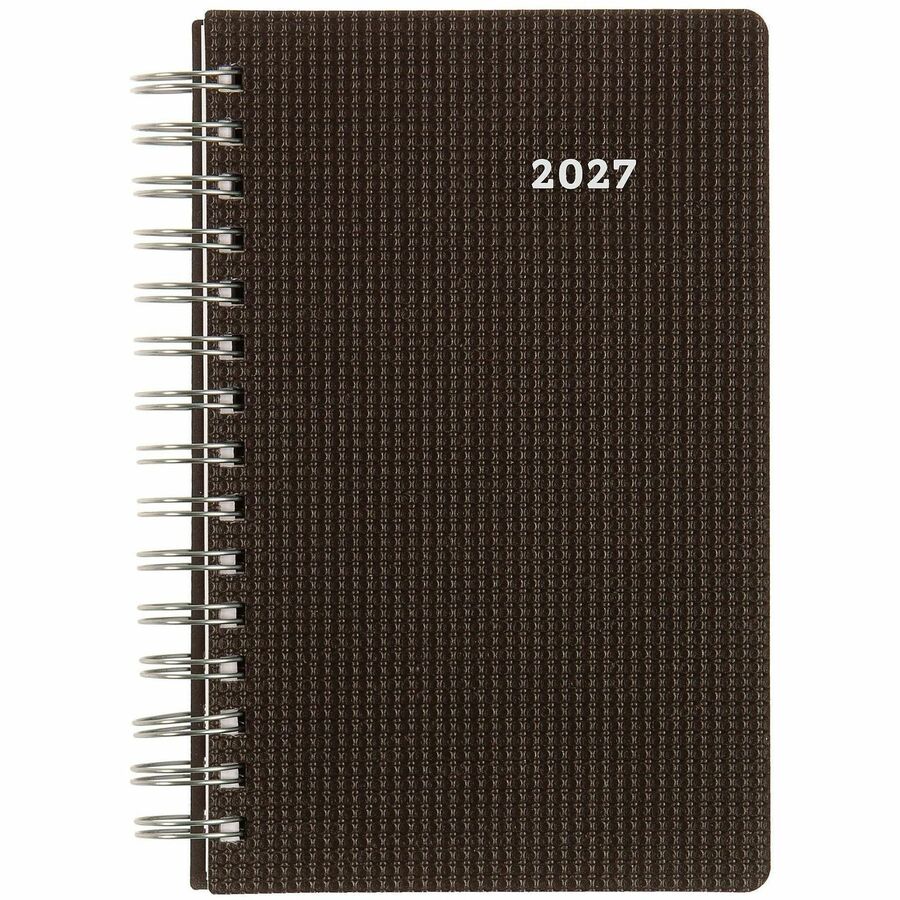 Brownline DuraFlex Daily Appointment Book / Monthly Planner - Julian Dates - Daily - 12 Month - January 2027 to December