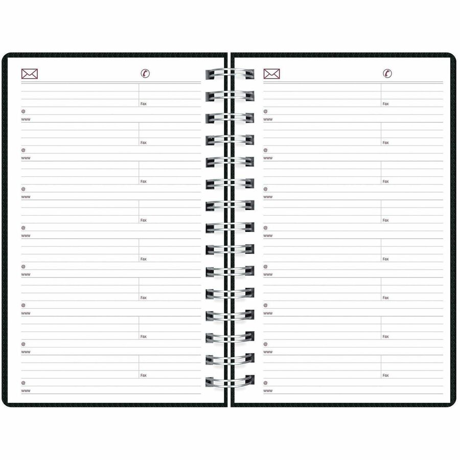 Brownline DuraFlex Daily Appointment Book / Monthly Planner - Julian Dates - Daily - 12 Month - January 2027 to December