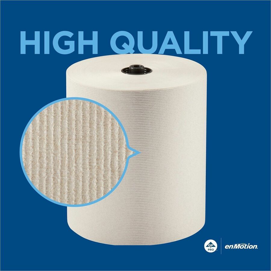 enMotion 8" Recycled Paper Towel Rolls by GP Pro - 8.25" Width x 700 ft Length - Brown - 6 / Carton