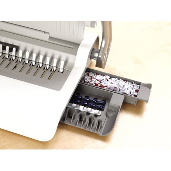 Fellowes Star+ 150 Manual Comb Binding Machine - CombBind - 150 Sheet(s) Bind - 15 Punch - 3.1" Height x 17.7" Width x 9