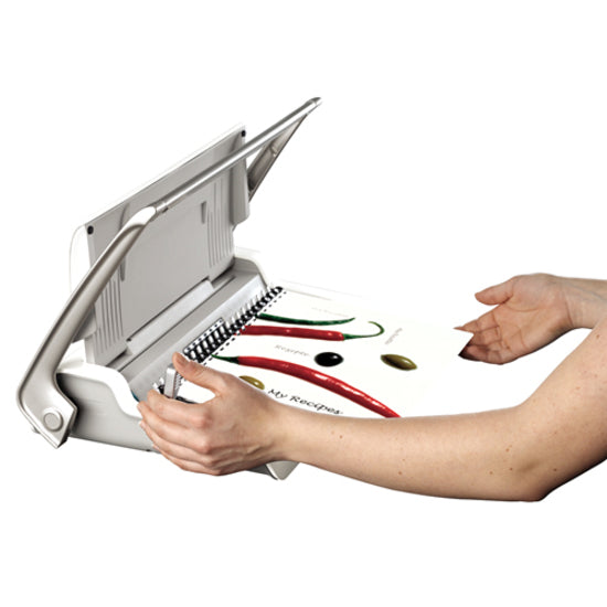 Fellowes Star+ 150 Manual Comb Binding Machine - CombBind - 150 Sheet(s) Bind - 15 Punch - 3.1" Height x 17.7" Width x 9