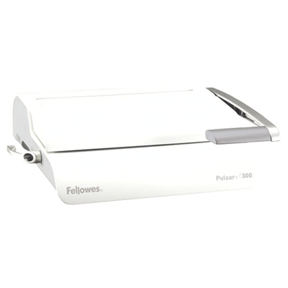 Fellowes Pulsar+ 300 Comb Binding Machine w/Starter Kit - CombBind - 300 Sheet(s) Bind - 20 Punch - Letter - 5.1" Height