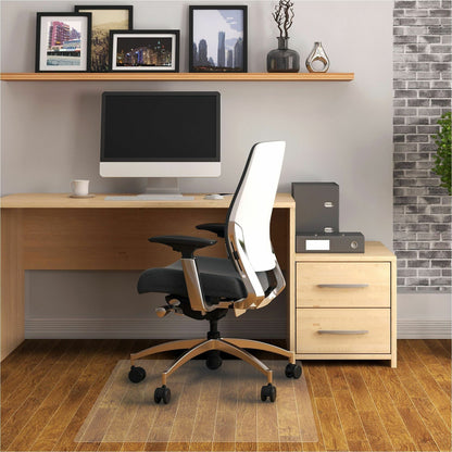 Floortex Phthalate-Free Vinyl Rectangular Chair Mat for Hard Floor - 48" x 60" - Hard Floor, Home, Office, Chair - 1 Eac