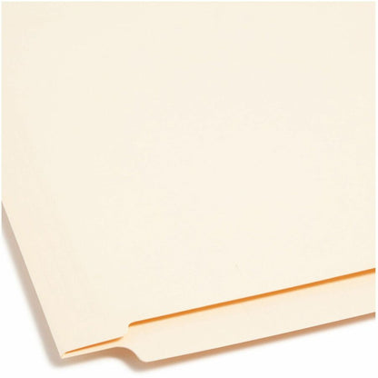 Smead TUFF Straight Tab Cut Letter Recycled End Tab File Folder - 8 1/2" x 11" - 3/4" Expansion - 2 x 2B Fastener - 2" f