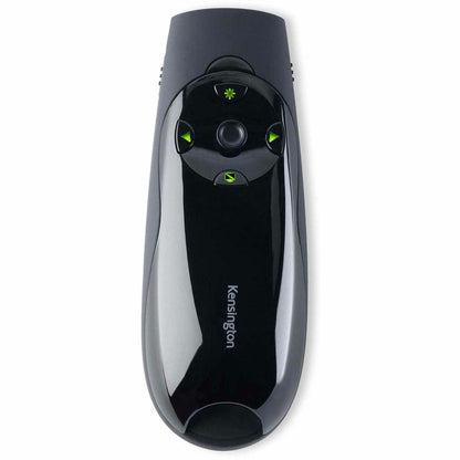 Kensington Green Laser Presenter Expert - Laser - Wireless - 164.04 ft - Radio Frequency - 2.40 GHz - Black - USB - 4 Bu