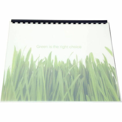 GBC Binding Presentation Covers - 0.4" Height x 8.5" Width x 11" Length - For Letter 8 1/2" x 11" Sheet - Frost - Poly -