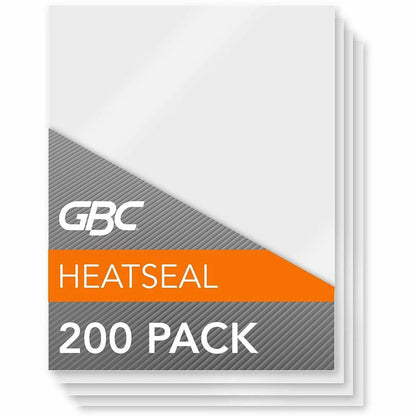 GBC Economy Thermal Laminating Pouches - Sheet Size Supported: Letter 8.50" Width x 11" Length - 200 / Box