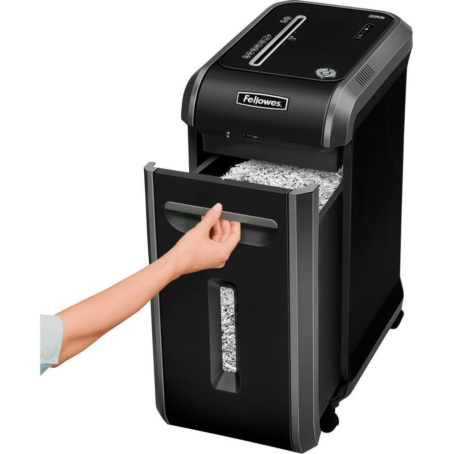 Fellowes Microshred 99Ms Micro-Cut Shredder - Non-continuous Shredder - Micro Cut - 14 Per Pass - for shredding Staples,