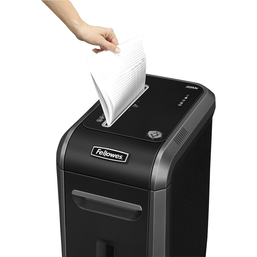 Fellowes Microshred 99Ms Micro-Cut Shredder - Non-continuous Shredder - Micro Cut - 14 Per Pass - for shredding Staples,