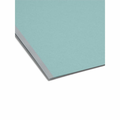 Smead 1/3 Tab Cut Legal Recycled Fastener Folder - 9 1/2" x 14 5/8" - 2" Expansion - 2 x 2K Fastener - Folder - Assorted
