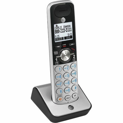 AT&T Accessory Handset with Caller ID/Call Waiting - Silver, Black