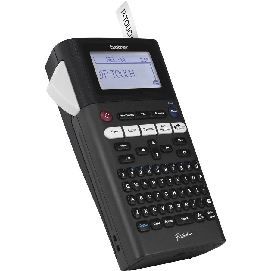 P-touch PT-H300 Intuitive Handheld Labeler - Thermal Transfer - 0.79 in/s Mono - 180 dpi - Label, Tape - 1 Each