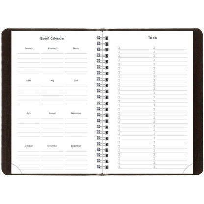 Blueline Weekly Academic Planner - Julian Dates - Weekly - July 2026 to July 2027 - 1 Week Double Page Layout - 5" x 8" 