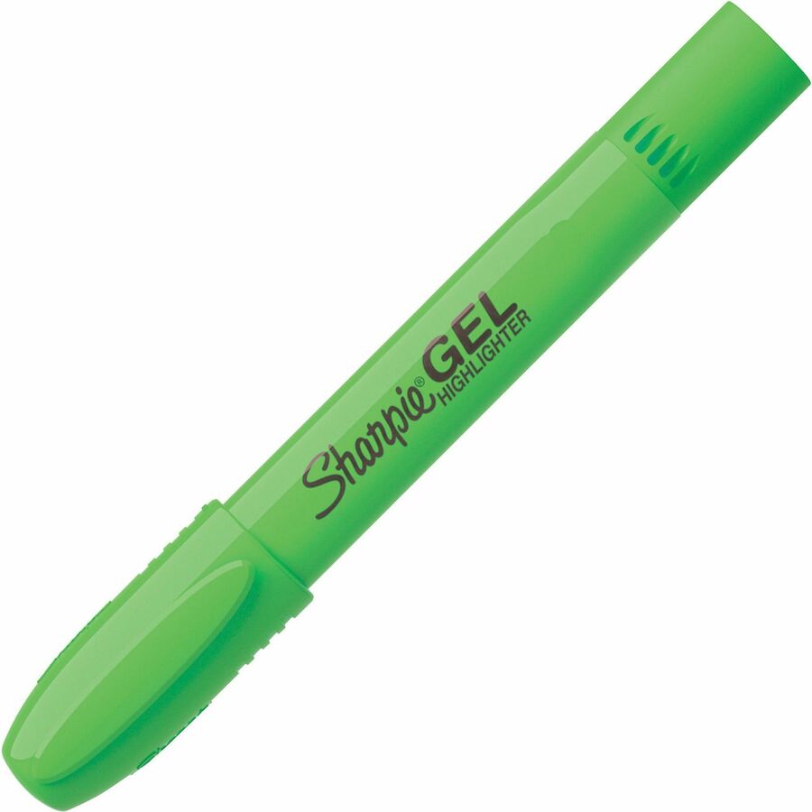 Sharpie Gel Highlighter - Fluorescent Blue, Fluorescent Green, Fluorescent Orange, Fluorescent Pink, Fluorescent Yellow 