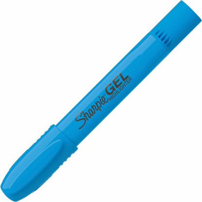 Sharpie Gel Highlighter - Fluorescent Blue, Fluorescent Green, Fluorescent Orange, Fluorescent Pink, Fluorescent Yellow 