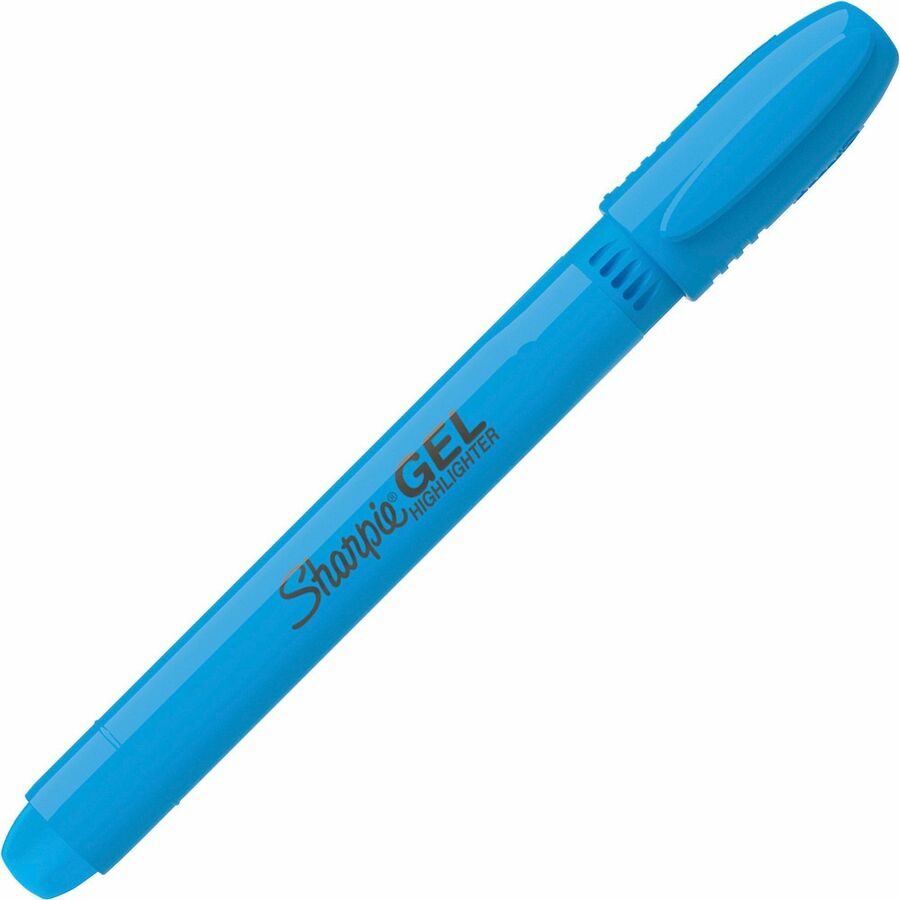 Sharpie Gel Highlighter - Fluorescent Blue, Fluorescent Green, Fluorescent Orange, Fluorescent Pink, Fluorescent Yellow 