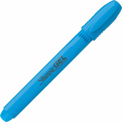 Sharpie Gel Highlighter - Fluorescent Blue, Fluorescent Green, Fluorescent Orange, Fluorescent Pink, Fluorescent Yellow 