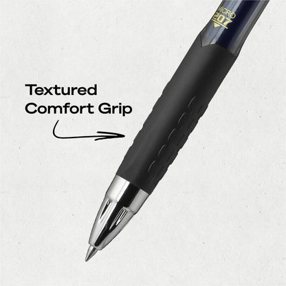 uniball™ 207 Gel Pen - 0.5 mm Pen Point - Refillable - Retractable - Blue Ink - Pigment-based - 12 / Dozen